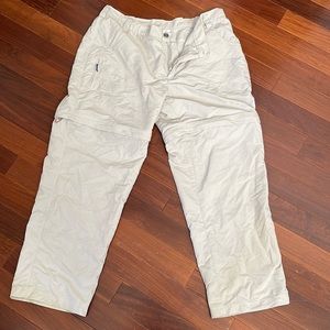 White Sierra Women’s Convertible Pants size XL
